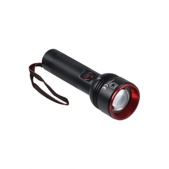 POWERDEX 20w Şarjlı Ledli Profesyonel El Feneri 2000Lm 26650 Pil 6000mAh 3.7v IP65