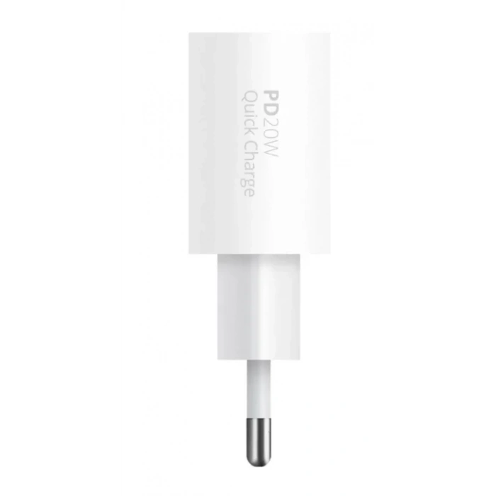 POWERWAY TYPE-C 20W Seyehat Hızlı Şarj Adaptörü Orjinal Muadil