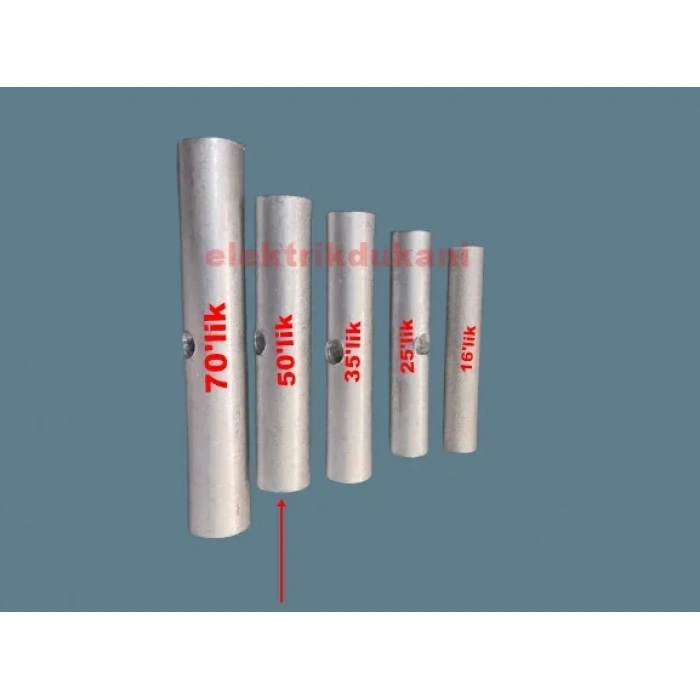 ŞAFAK 50mm2 50lik Sıkmalı Alüminyum EK Mufu