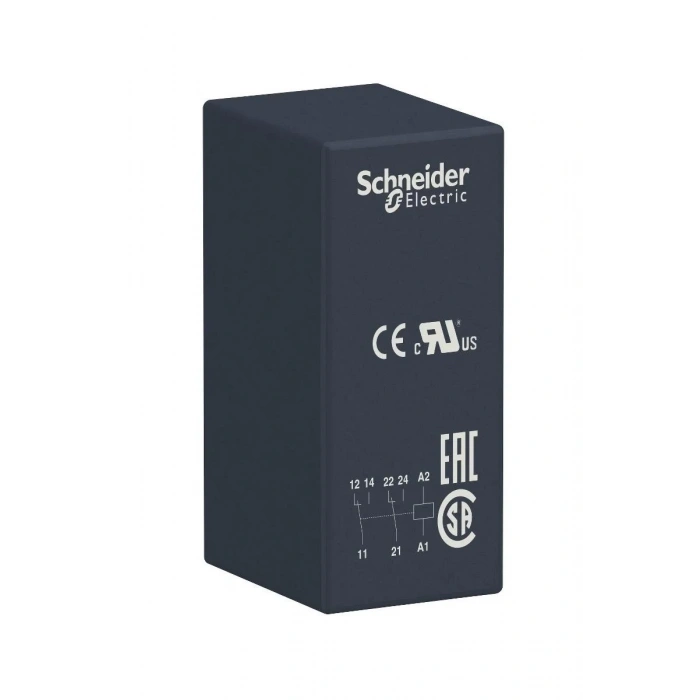 SCHNEİDER 2 Kutuplu 24V DC 8A PCB 8 Pinli Role