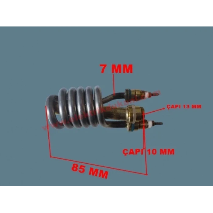 SICAK MUSLUK 3Kw Musluk Şofben Rezistansı  (Yeni Tip) 3000 Watt 220 Volt