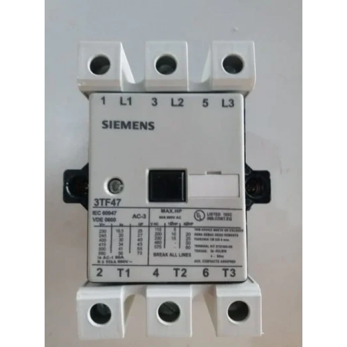 Siemens 3TF47-22 Kontaktör (3RT2037-1AP00)