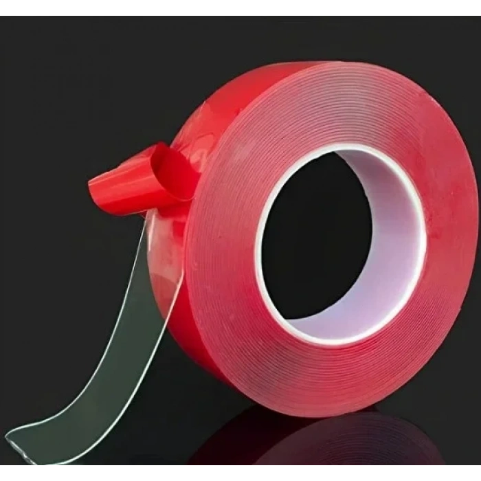 SLİKON Çift Taraflı Bant Şeffaf 18mm 2 Mt