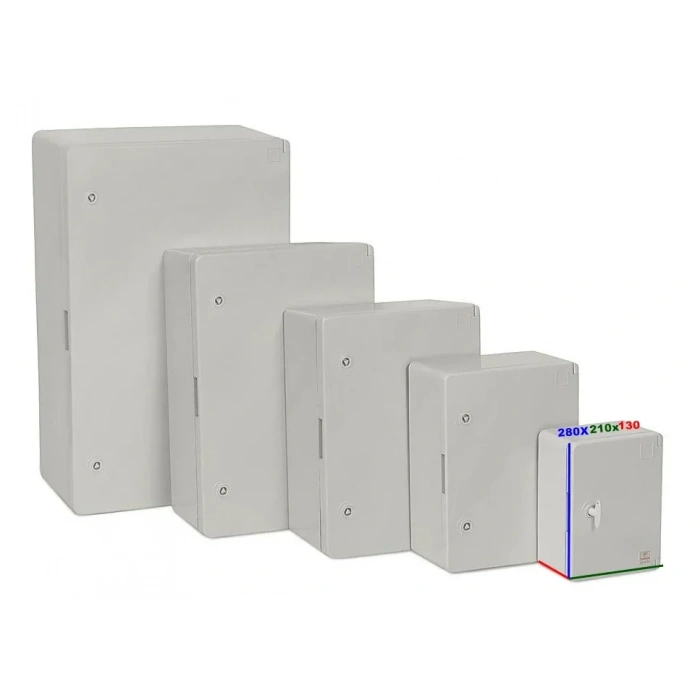 TONGÜN 280x210x130mm Taban Saclı ABS Plastik Pano (Boş)