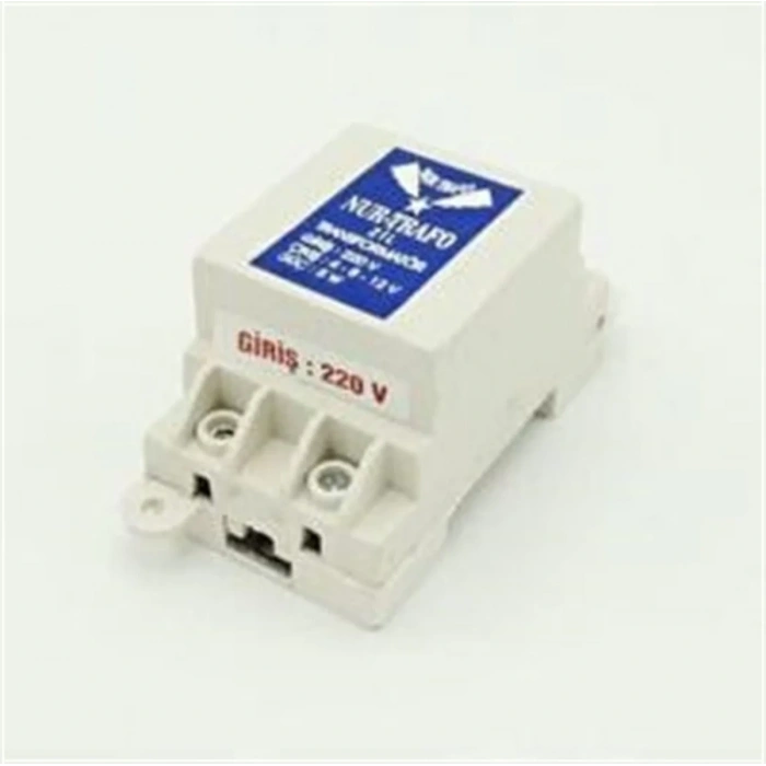 Trafo 12v 15w Kapı Otomatiği Ve Zil Trafosu 12 Volt 15 Watt 12x15 (15v Transformatör)