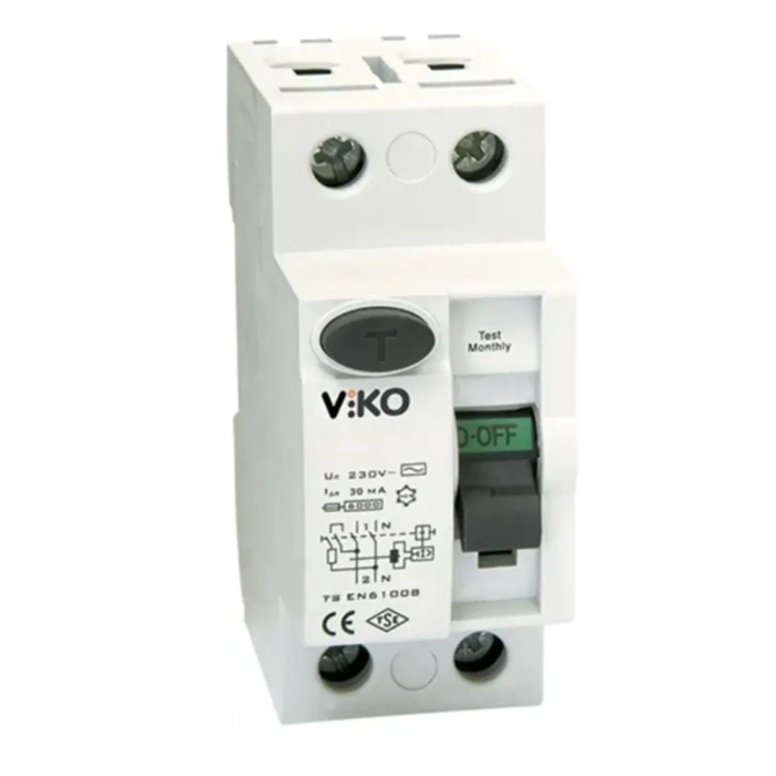 VİKO 1X25A 30 mA KAÇAK AKIM ROLESİ