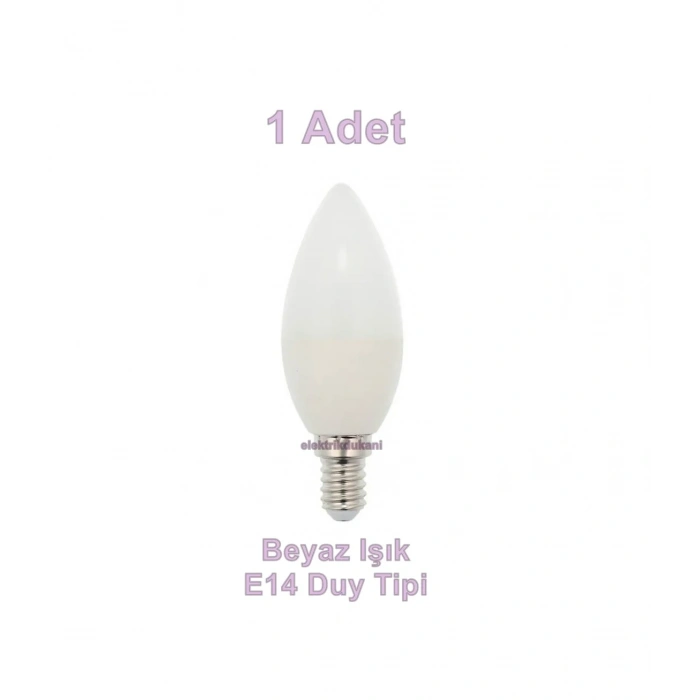 VİTO 6,5W LED AMPUL BEYAZ E-14 6400K