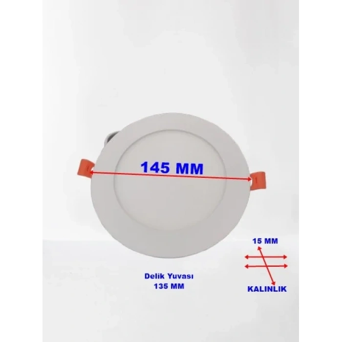 VİTO LENA SIVA A. 9W LED PANEL SPOT GÜNIŞIĞI 3000K