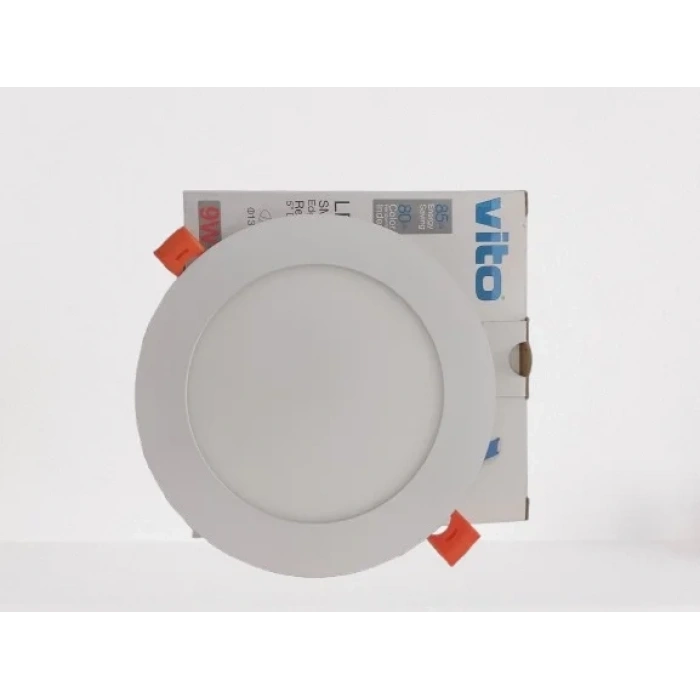 VİTO LENA SIVA A. 9W LED PANEL SPOT GÜNIŞIĞI 3000K