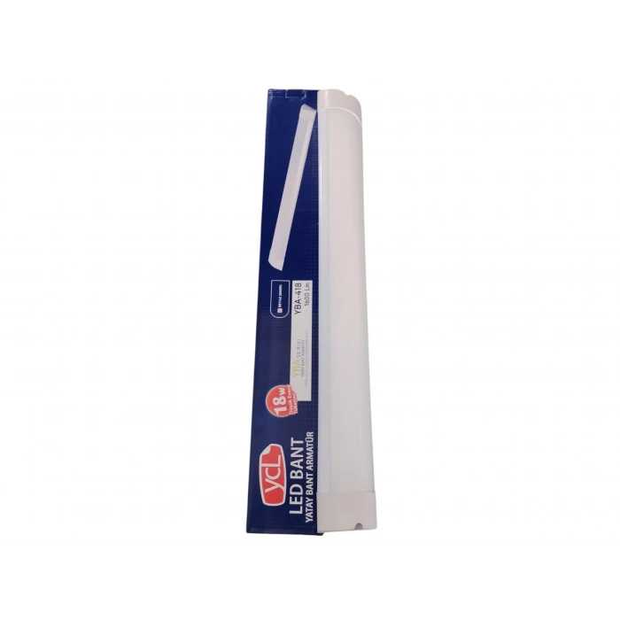 YCL 60cm 18w BEYAZ Yatay Led Bant Armatür 6500k IP20 220 Volt