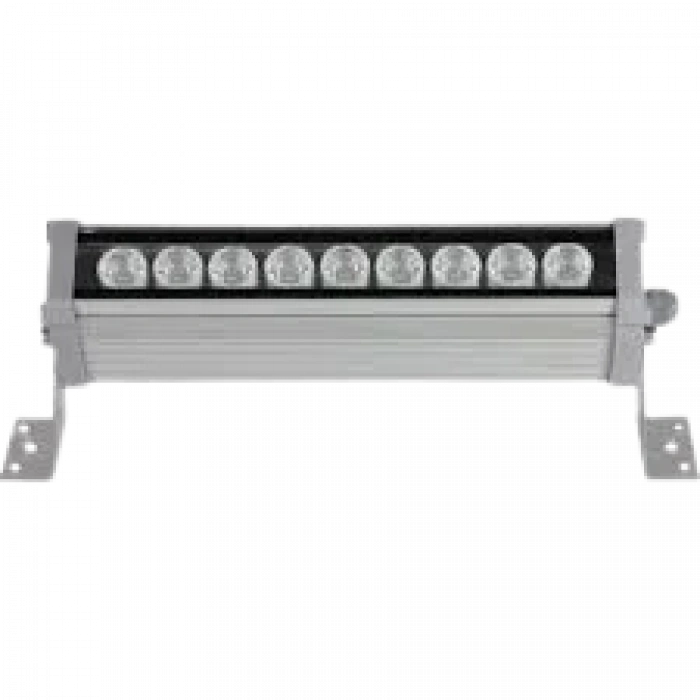 YCL WALLWASHER 9X1W 9W 30CM KIRMIZI