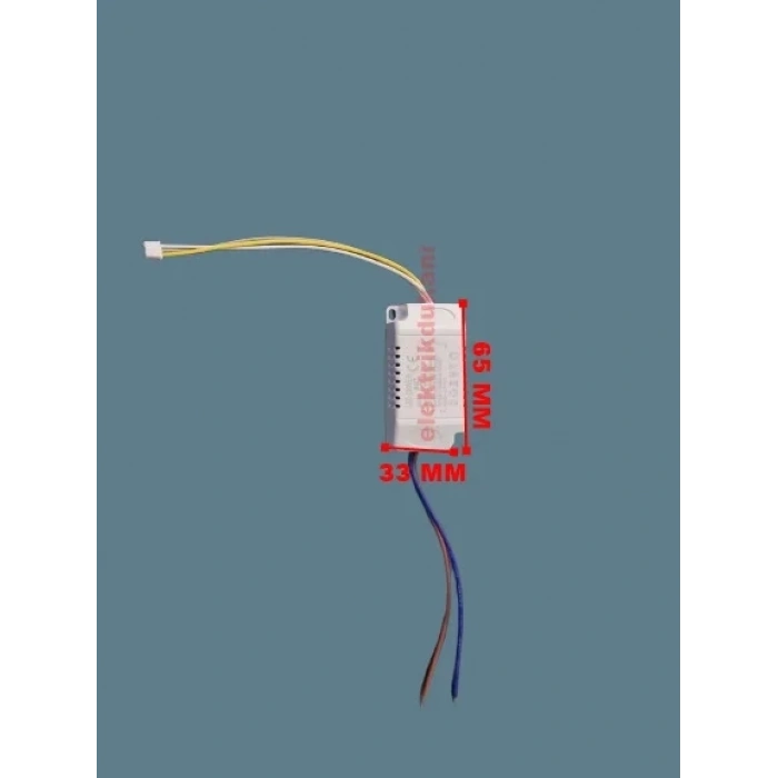 YILDIZ Led Avize Trafosu DC 22-80v 8-24w X 2 İki Modlu