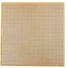 120x120mm Delikli Bakır Plaket Tek Taraflı Devre Kartı 12x12
