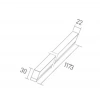 ACK 120cm 14W BEYAZ T5 LED BANT ARMATÜR ANAHTARLI