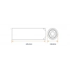 ASPİLSAN 18650 3.7V 2800mAh Lİ-İON ŞARJLI PİL