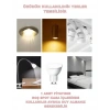 CATA 10w GÜNIŞIĞI GU10 Duylu Çanak Led Spot Ampul 3000k (Starter Duylu) 220 Volt 10 Watt