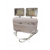 CATA 2x5 Watt Nil Acil Aydınlatma Şarjlı Armatür Işıldak 2 Kademe 6400k 220 Volt IP20