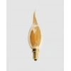 CATA 4w Rustik Led E-14 Ampul Amber Kıvrık Buji Lİnce Duy 220v 320lm
