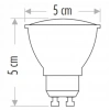 CATA 7w KIRMIZI GU10 Duylu Çanak Led Spot Ampul (Starter Duylu) 220 Volt 8 Watt