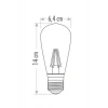 CATA 8W RUSTİK LED AMPUL ARMUT BEYAZ