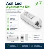 CATA Acil Aydınlatma Kiti 3-60w (Led Drıver Trafosu)