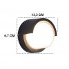 CATA Bora 7w SARI Işık 3200k Led Duvar ve Bahçe Aplik Dış Mekan IP54 7 Watt 220 Volt (Günışığı)