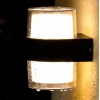 CATA Bora Silindir Led Duvar Aplik 12w 3200K Günışığı IP54 Çift Taraflı
