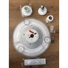 CATA Dolunay Fan Gizli Açılır Hayalet Pervaneli 72w Ledli Sıva Üstü Takılabilen 3 Kanatlı Kumandalı Tavan Vantilatörü