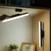 CATA Martı SİYAH Led Cabinet Light Type-C Şarjlı Aplik 3 Renk Işık Beyaz-Günışığı-Açık Günışığı (6400-3200-4000)