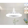 CATA Poyraz Fan 42w Ledli E-27 Duy a Takılabilen Kumandalı Vantilatör (Gizli Pervane)