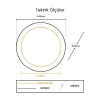 CATA UFO YILDIZ 1.5w SATEN SPOT BEYAZ