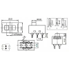 ÇETİNLER Sürgülü Anahtar 6 Kontak 0-1 220v 8A