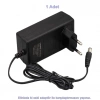 Dc 9v 2A 2000mA Fişli Adaptör 5.5x2.5mm Jaklı Plastik Kasa Doğru Akım 9 Volt 2 Amper