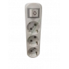 DEPA I Tipi Üçlü Topraklı Işıklı Anahtarlı Fiş Priz 16A 220 Volt
