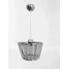 DMR Kristal Taşlı Konik KROM Büyük Yuvarlak E-27 Duylu
