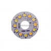 DMR Ledli Avizeler İçin 32mm Yuvarlak PCB Alüminyum Levha Üzerine Dizgi SMD Led 4 Kablolu 2 Renk Günışığı + Beyaz 3000/6500K