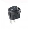 ENDER 0-1 Yuvarlak Işıksız Anahtar 21mm SİYAH