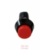 ENDER 12mm KIRMIZI Yuvarlak Kalıcı Çıt Çıt Buton Anahtar