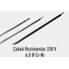 ENDER Çubuk Rezistans 500w 50Cm 220 Volt 6.5? Cr-Ni