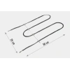 ENDER M TİPİ FIRIN REZİSTANSI 1000W 220V 6,5? Cr-Ni