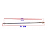 ENDER MİKATRONİK CAMLI DİKEY UFO REZİSTANSI 1800W