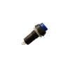 ENDER Plastik MAVİ Yuvarlak Yaylı Buton Anahtar 12mm