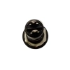 ENDER Plastik SİYAH Yuvarlak Yaylı Buton Anahtar 12mm
