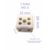 ENDER Porselen Klemens No:3 2Li  6-10mm