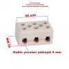 ENDER Porselen Klemens No:3 3Lü 6-10mm