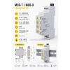 ENTES MCB-7 Yassı Tip Çift Zaman Ayarlı Role