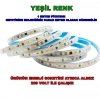 ERKled 10 Çip 220v YEŞİL Dış Mekan Trafosuz Şerit Led Kendinden Yapışkanlı (Strip 120 Led) IP44