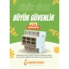 ETK 1x63A Monofaze Voltaj ve Akım Koruma Rolesi Şebeke Giriş Voltaj Denetleyici 220 Volt 63 Amper