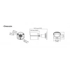 HIKVISION 2.8mm 2MP HD Gece Görüşlü Renkli Colorvu Bullet Kamera (İç ve Dış Mekana Uyumlu Geniş Açı) IP67 1080P