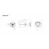 HIKVISION 3.6mm 2MP HD Mikrofonlu Gece Görüşlü Renkli Colorvu Bullet Kamera (İç ve Dış Mekana Uyumlu Ses Kayıtlı Dar Açı) IP67 1080P